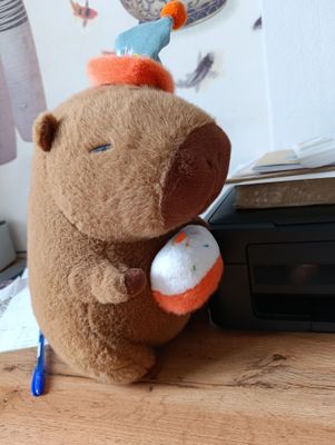 мягкая игрушка копибара