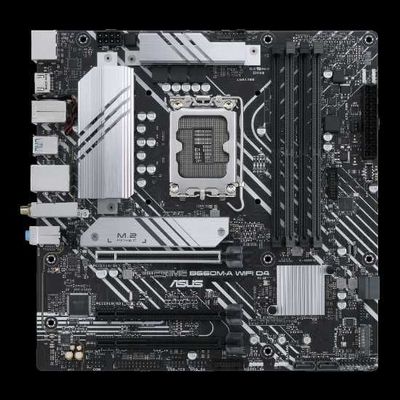Материнская плата ASUS B660M-K DDR4 (у сокета погнуты ножки см. 3фото)