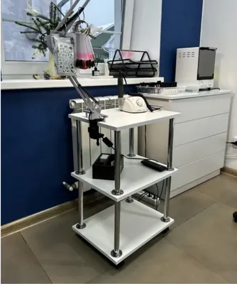 Супер цена Тележка помощница этажерка для салона