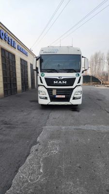 MAN TGX 460 длиный рамма + Krona 2017 борт шторка