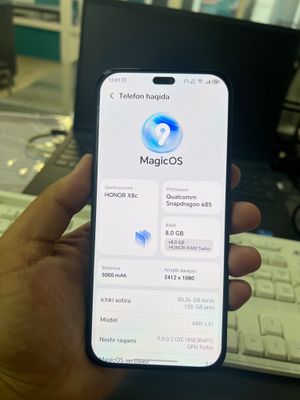 Honor X 8c telefoni sotiladi