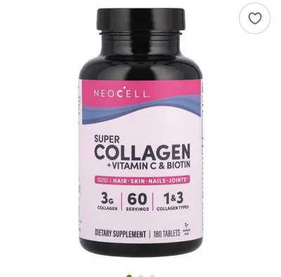Neocell Super Collagen + vitamin C +biotin. Супер Коллаген