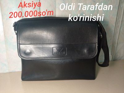 O'qish va ish uchun ko'jadan ishlangan ideal sumka