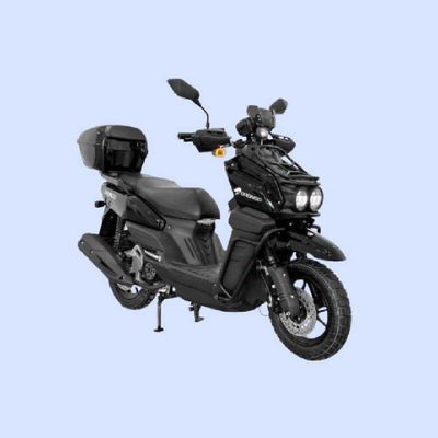 Benzinli Mototsikl Drongo TANK, Qora
