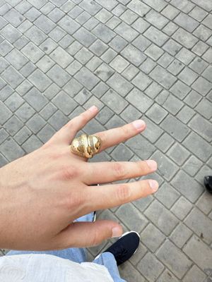Золотое кольцо турецкий 585