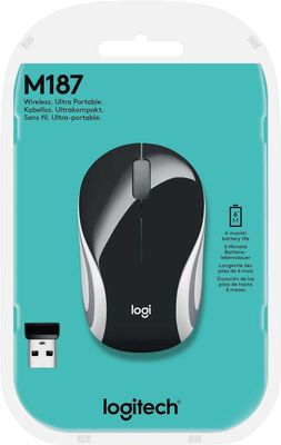 [НОВАЯ] Мышка Logitech M187 Black