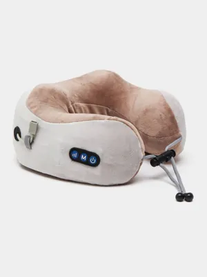 Массажная подушка для шеи, спины и головы, с функциями вибрации