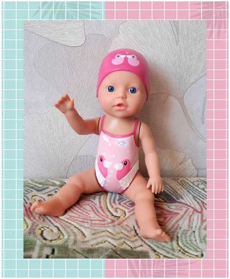 Фирменная кукла Baby Born - Пловчиха, Zapf Creation