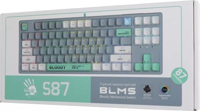 Геймерская клавиатура Bloody S87 | Быстрая механика