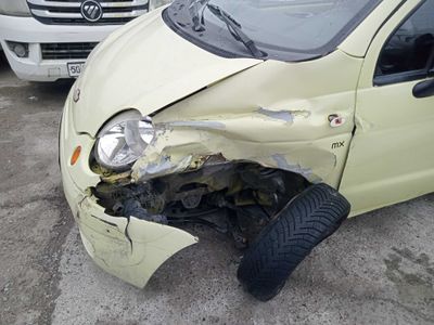 Автомобиль после ДТП