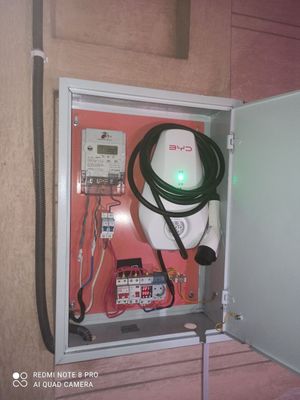Установка зарядное устройство для Электромобилей. 7квт зарядка установ