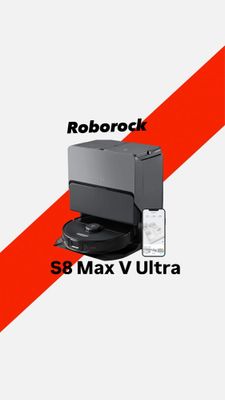 Roborock робот пылесос S8 MaxV Ultra