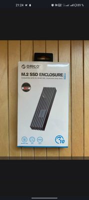 Orico M2, NVME case 10Gb/s Type-C на USB3.0