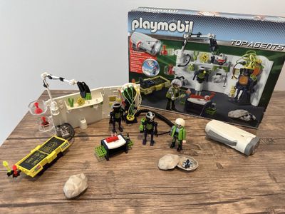 Набор playmobil робо лаборатория