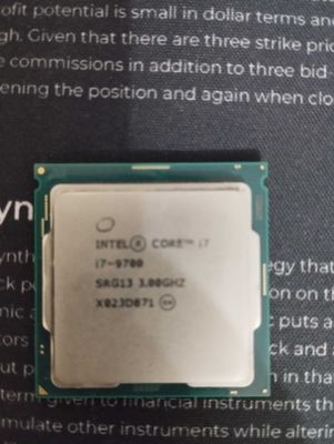 Процессор intel core i7-9700 srg13 3.00ghz