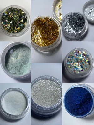 Декор для дизайна ногтей(блёстки,стразы,втирка)