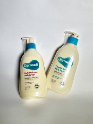 Ламеллярный крем-гель для душа Derma:B Creamy Touch Body Wash
