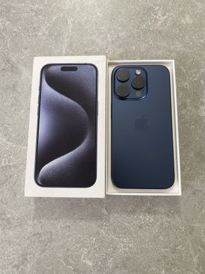 iPhone 15 Pro 256GB Blue Titanium