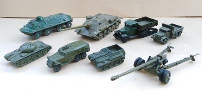 Игрушечные модели военной техники, СССР.