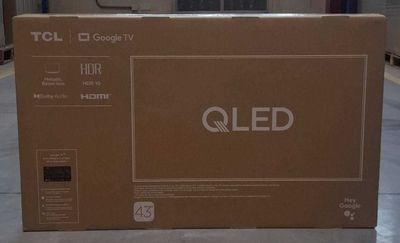 Телевизор TCL 43/50/55/65 4K HDR Google TV QLED 100% оргинал