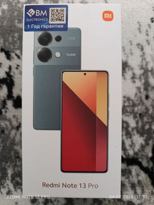 Новый Redmi note 13 pro 12/512