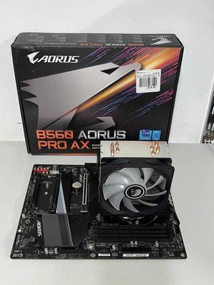 Комплект для игр и монтажа Aorus B560 + i5 11400 + Culer