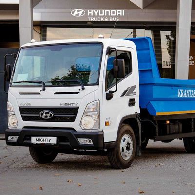 Автосамосвал HYUNDAI EX8 4х2 4 ton tayyor 3 yil garantiya Orient Ozod