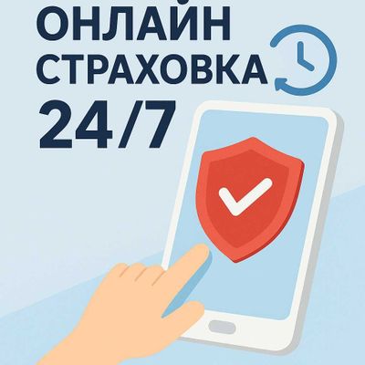 Онлайн Страховка Вип/Простой 24/7 ТОНИРОВКА РАЗРЕШЕНИЕ
