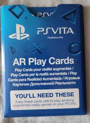 Sony Playstation PS Vita AR Play Cards