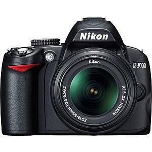 Фотоаппарат Nikon D3000