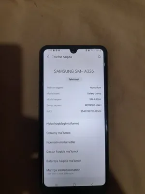 A32 telefoni sotiladi xotira128gb