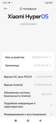 Poco x4 Pro 256gb karopka