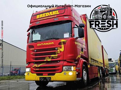 Тентованный грузовик Scania R450 TL 6X2