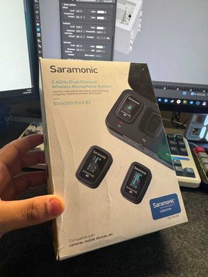 Saramonic Blink 500 ProX B2 — двойная беспроводная микрофонная система