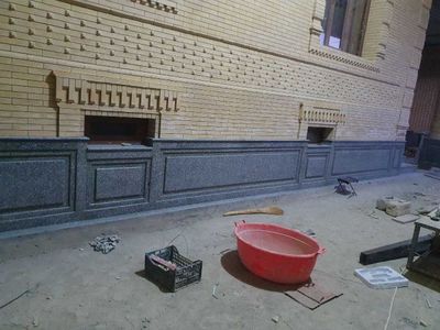 Ko’ksaroy granit seriy Xitoy palirovka Fasad ishlari uchun Tabiy tosh