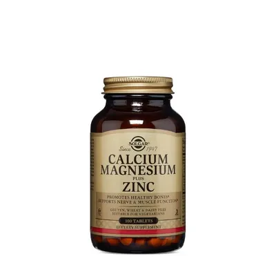 Кальций, магний плюс цинк Халол Solgar 100 табл произ-ва USA