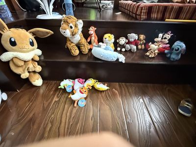 Детские мягкие игрушки и сушилка