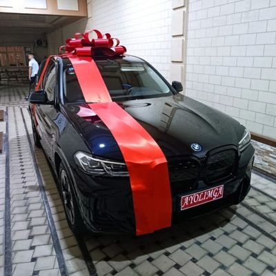 Avto bantik sovga uchun lenta bant МЕД ГОРОДОК