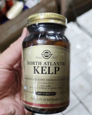 ДОСТАВКИ НЕТ Solgar Kelp 200, 250шт Made in USA