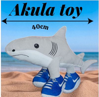 Akula Tralalelu tralala yumshoq oʻyinchoq