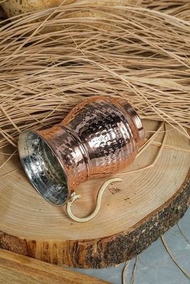 Turetskiy Mis krujka, turk mis bardak, турецкая медная кружка