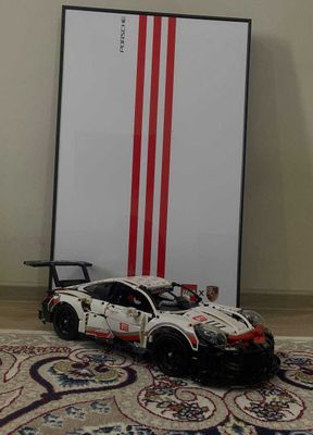 Porsche 911 Lego Car в Рамках , Идеальный подарок для мужчин!