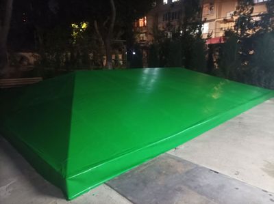 Банер ва baner. Установка бассейн епамиз тент установка