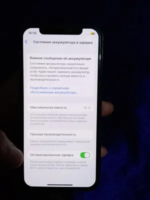Iphone X holati ideal