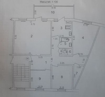 Ю 10. 4/2/5. 110м2 ипотеку можно