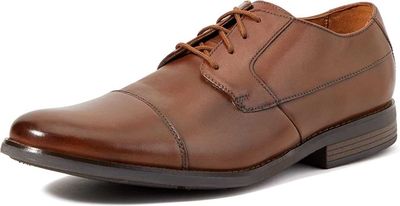 Clarks Men's Becken Cap / Мужская кожаная туфля Clarks