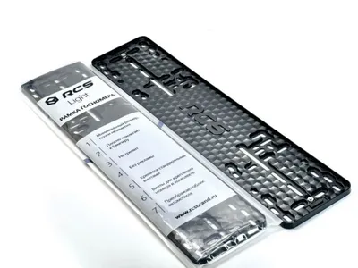 Рамка магнит для номер RCS оргинал