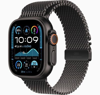 Apple Watch Ultra 2 black Milanese 49mm