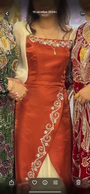 Bir marta kiyilgan sifati alo bezaklari qol ishi