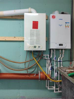 SCHUSTER Настенный двухконтурный котёл PLUS C 18 кв битермический